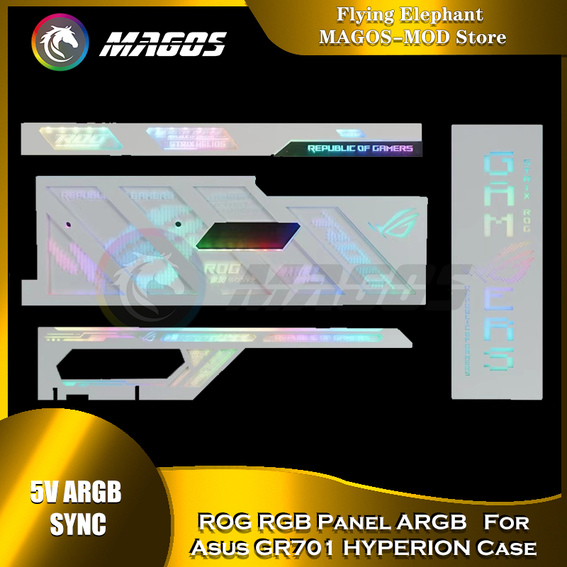 Holy Stone Drone Hs440 - Rog-asus gr701用の4つの照明パネル,アクリルハウジング