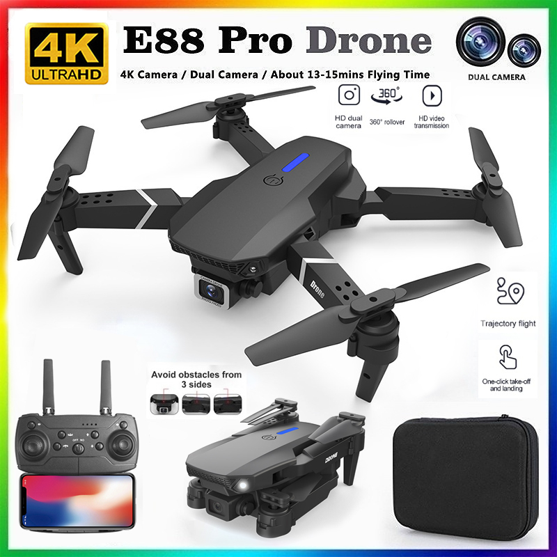 2026年新型 E88 プロ仕様 HD 4K RCドローン  - Drone Camera Professional のレビューと価格