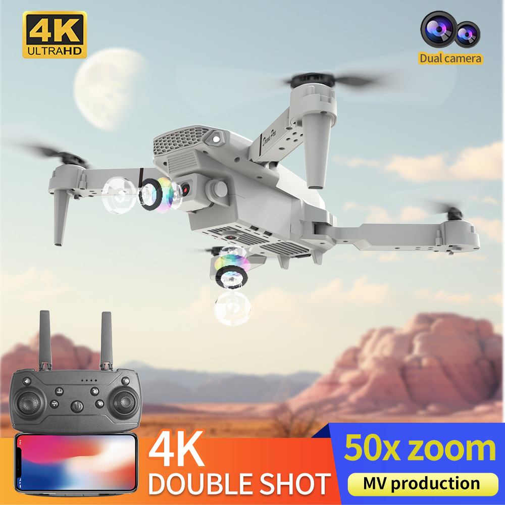 2026年新型 E88 プロ仕様 HD 4K RCドローン  - Drone Camera Professional のレビューと価格