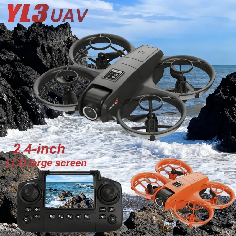 YL3 折りたたみ式旅行用ドローン、HDデュアル手ブレ補正カ - Drone Camera 4K のレビューと価格