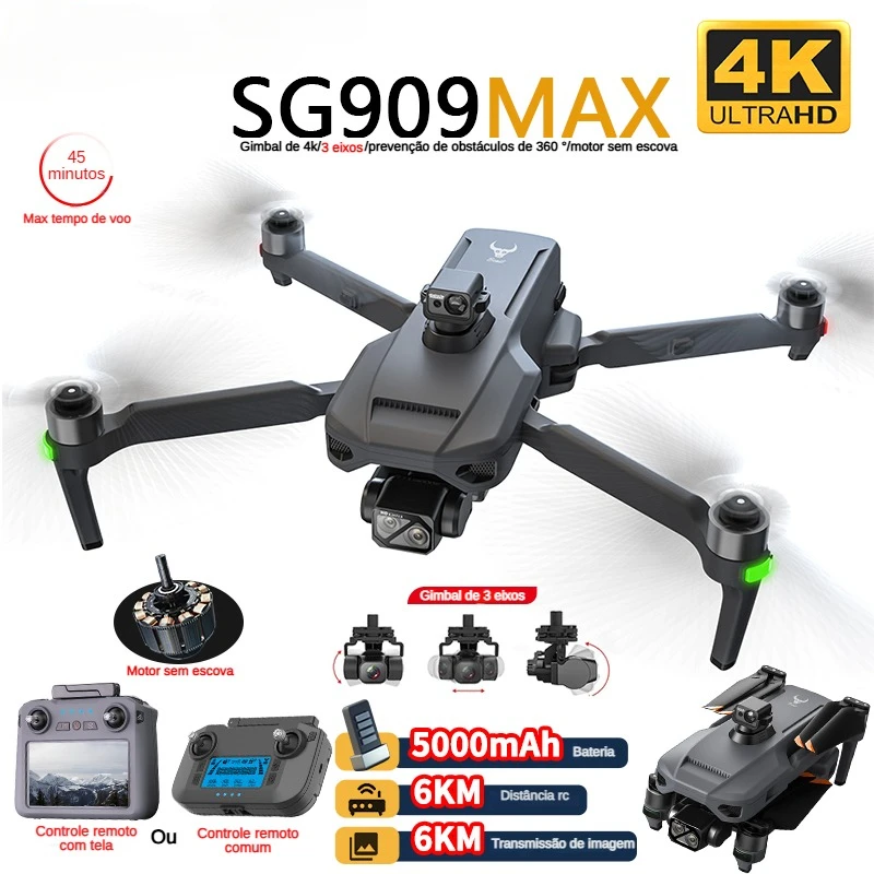 プロのドローン,4kカメラ,3軸ジンバル,5g,ZLL-SG - Drone Camera 4K のレビューと価格